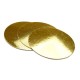 Cake Board rond 30 cm glans goud 2,5mm 3st